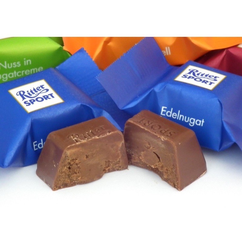 Socola Viên Hỗn Hợp Ritter Sport Hộp thiếc 192g - xuất xứ ĐỨC