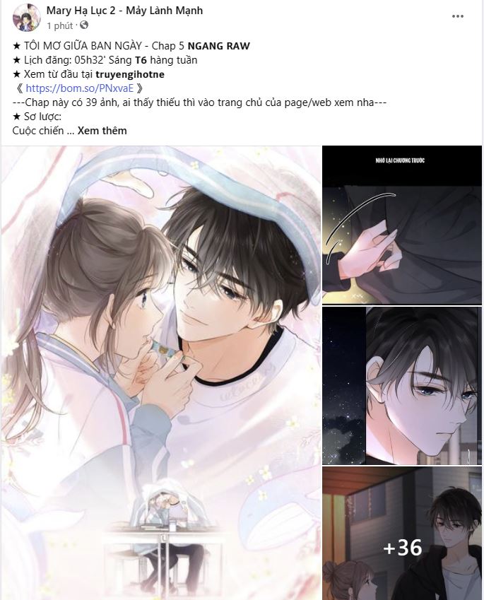 Tôi Mơ Giữa Ban Ngày chapter 5.1 - Trang 1