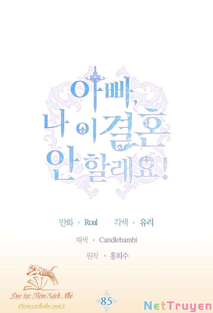 cha, con không muốn kết hôn đâu chapter 85 1