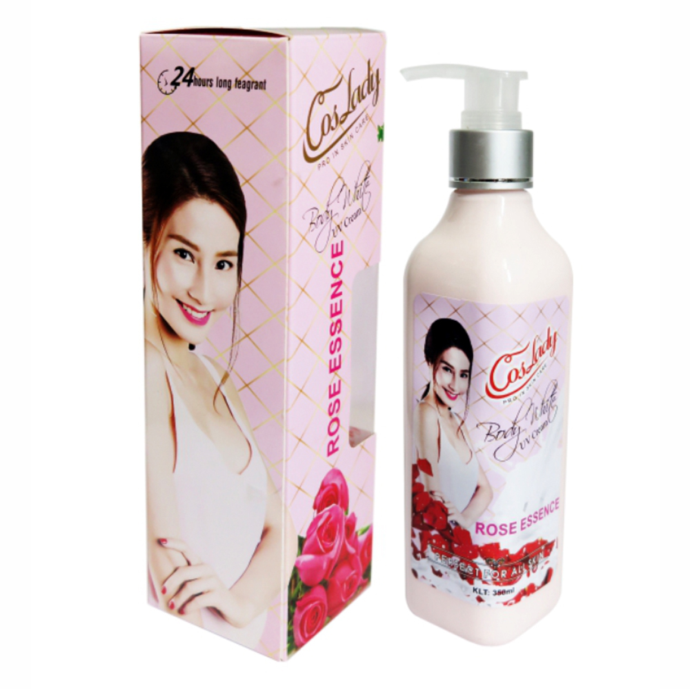 Kem dưỡng trắng da toàn thân Coslady Rose Essence tặng Gel rửa tay 120ml