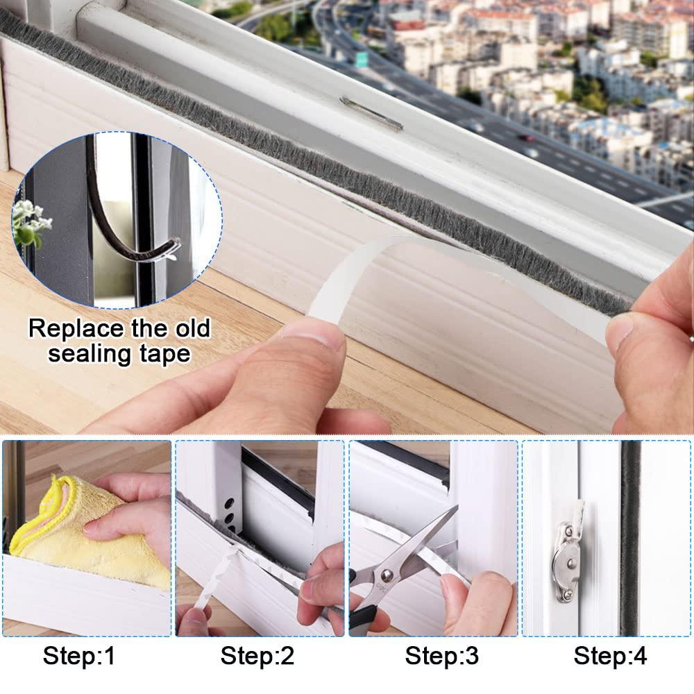 Cửa sổ cho cửa cửa sổ - bàn chải sticker - 6 m - cho cửa trượt - cho cửa trượt - cho cửa trượt