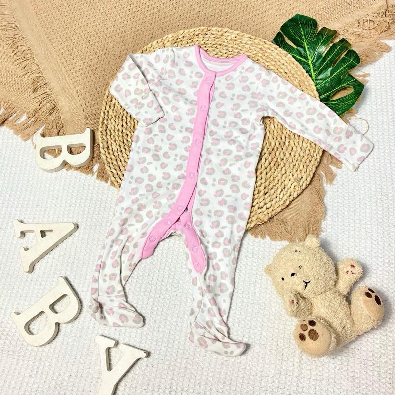 (Size 6-18m) Body ngủ chất cotton mềm mịn, FORM ÔM cho bé - hàng xuất dư nhiều hãng - NÊN ĐẶT TĂNG SIZE