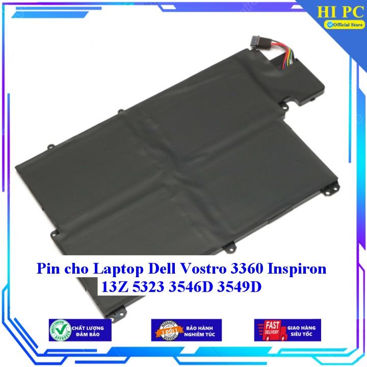 Pin cho Laptop Dell Vostro 3360 Inspiron 13Z 5323 3546D 3549D - Hàng Nhập Khẩu