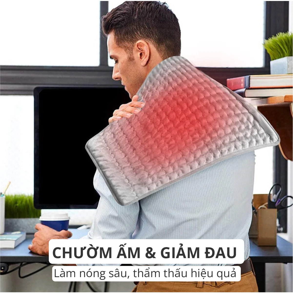 Đệm sưởi Kachi MK363 chăn điện mùa đông - Hàng chính hãng