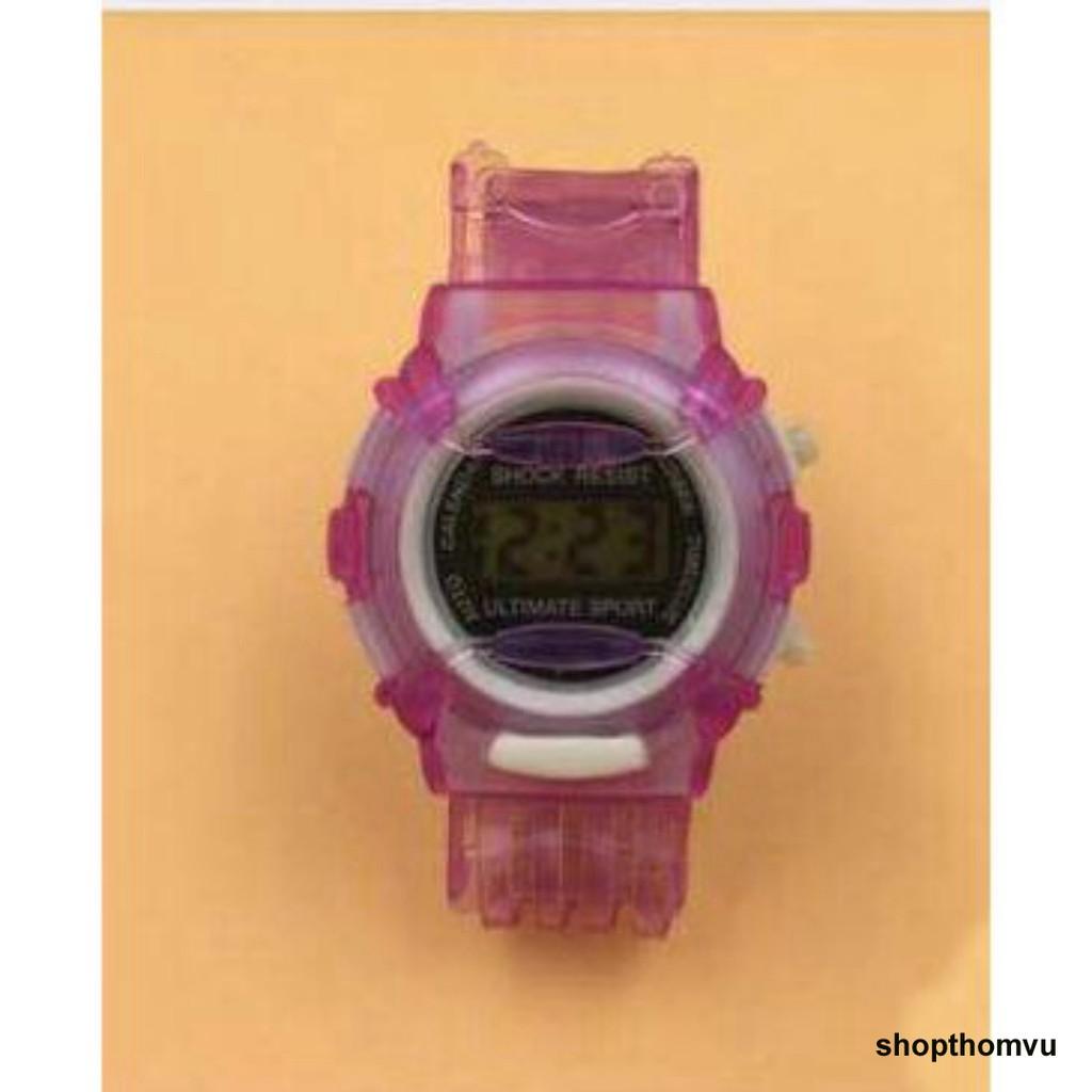 (Giá sỉ ) Đồng hồ thời trang trẻ em led SHOCK RESIST SR2
