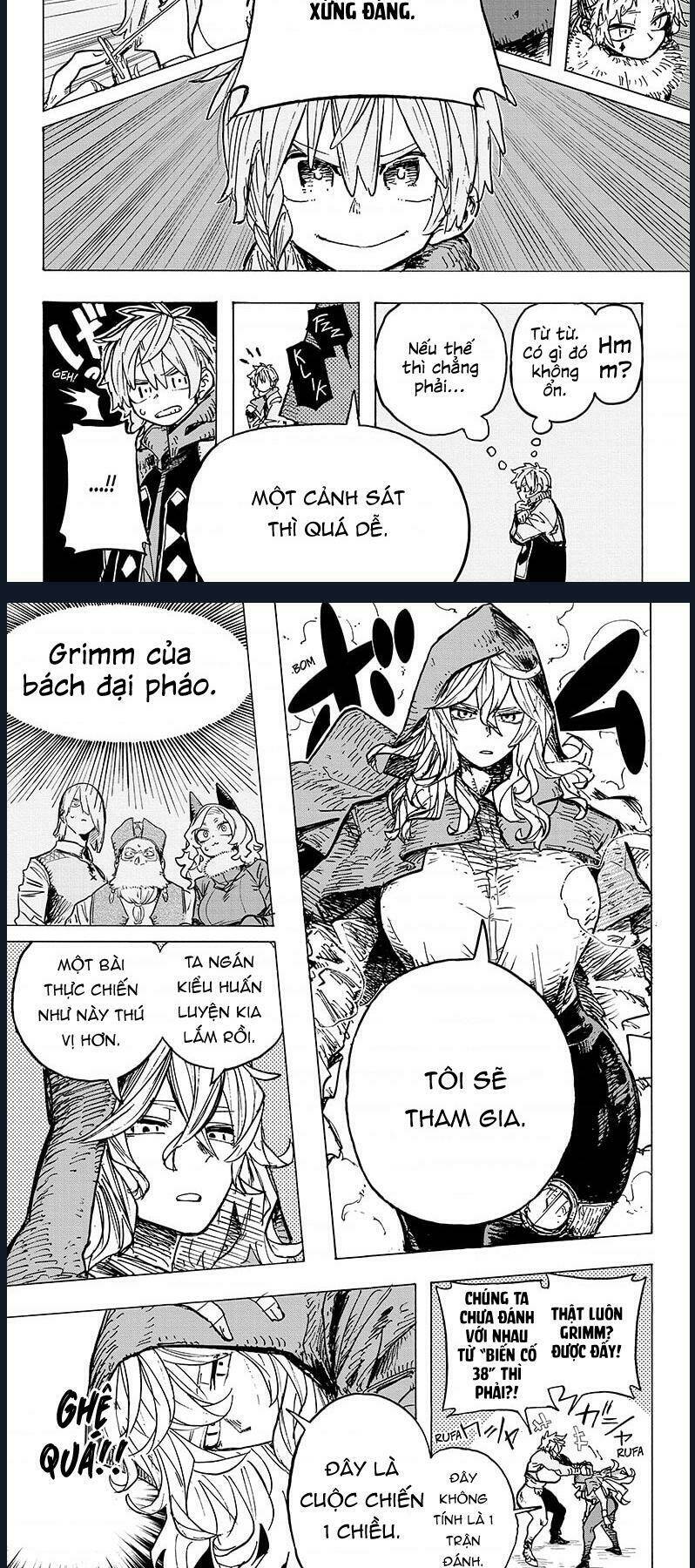 hội thợ săn: khăn đỏ chapter 8 10