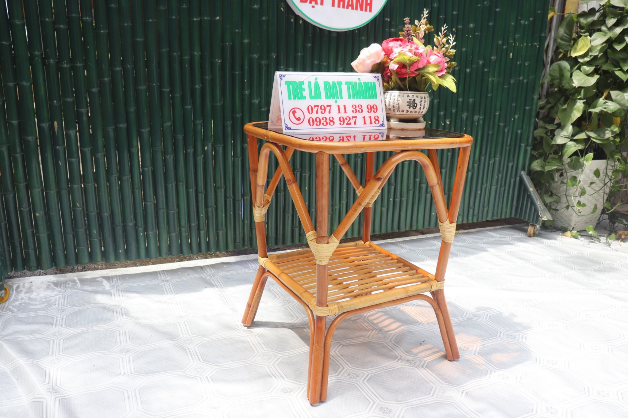 Bàn mây cà phê, bàn mây trang trí quán cà phê, sân vườn , hàng tận xưởng giá tốt