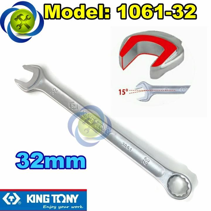 Cờ lê vòng miệng 32mm Kingtony 1061-32 dài 433mm