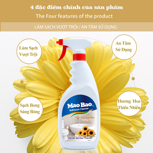 Nước Tẩy Nhà Tắm Mao Bao 600ml