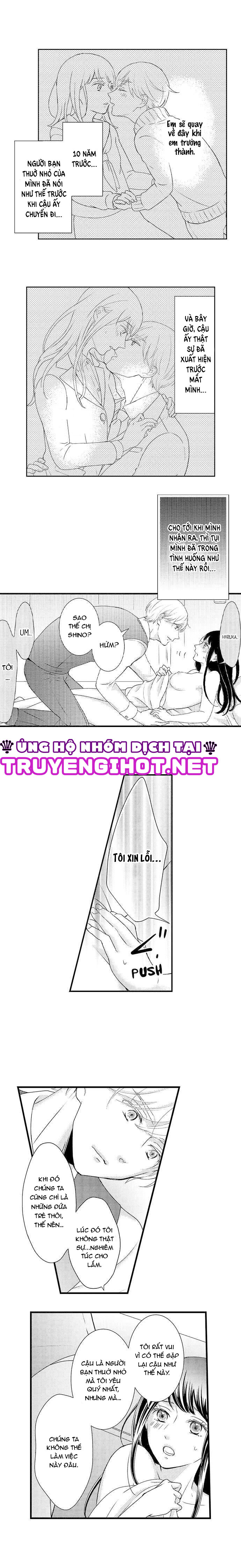 được nâng niu và chiều chuộng ~ tôi không thể từ chối lời tán tỉnh của người bạn thời thơ ấu chapter 4.1 3