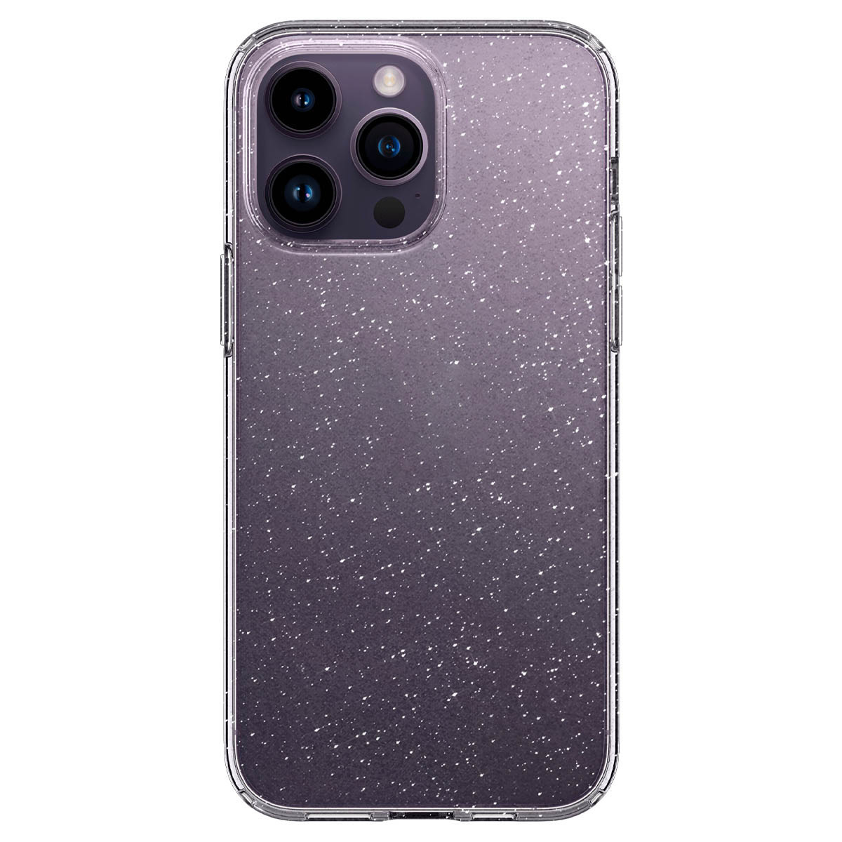 Ốp lưng Spigen Liquid Crystal Glitter Crytal Quartz cho iPhone 14 Plus/ 14 Pro/14 Pro Max - Thiết kế đẹp mắt, chống sốc, viền camera cao - Hàng chính hãng
