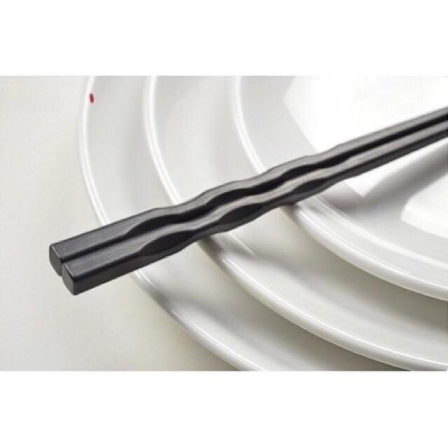 Đũa phíp nhựa đen - đũa melamine kháng khuẩn Hàng