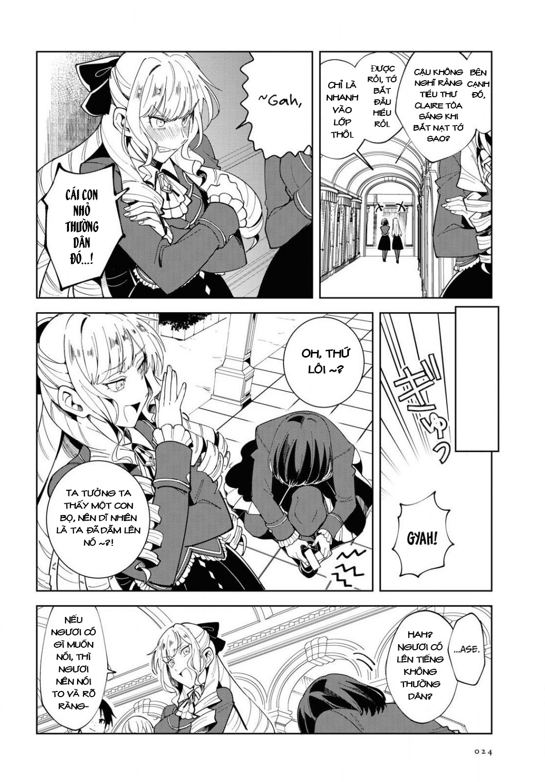 tôi rơi vào lưới tình với nàng phản diện chapter 2 5