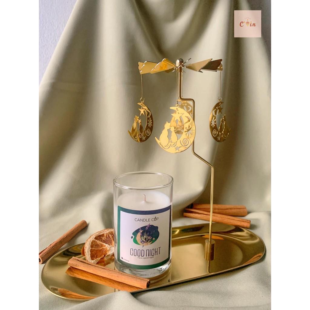 Charm Chong chóng xoay MỎNG VINTAGE - Phụ kiện nến thơm trang trí nến