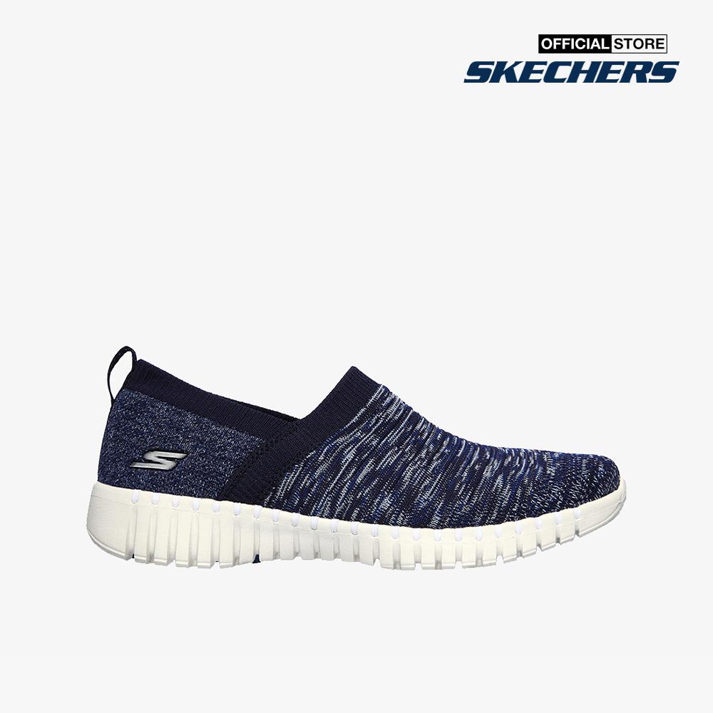 SKECHERS - Giày slip on nữ Go Walk Smart Performance 124062-NVY