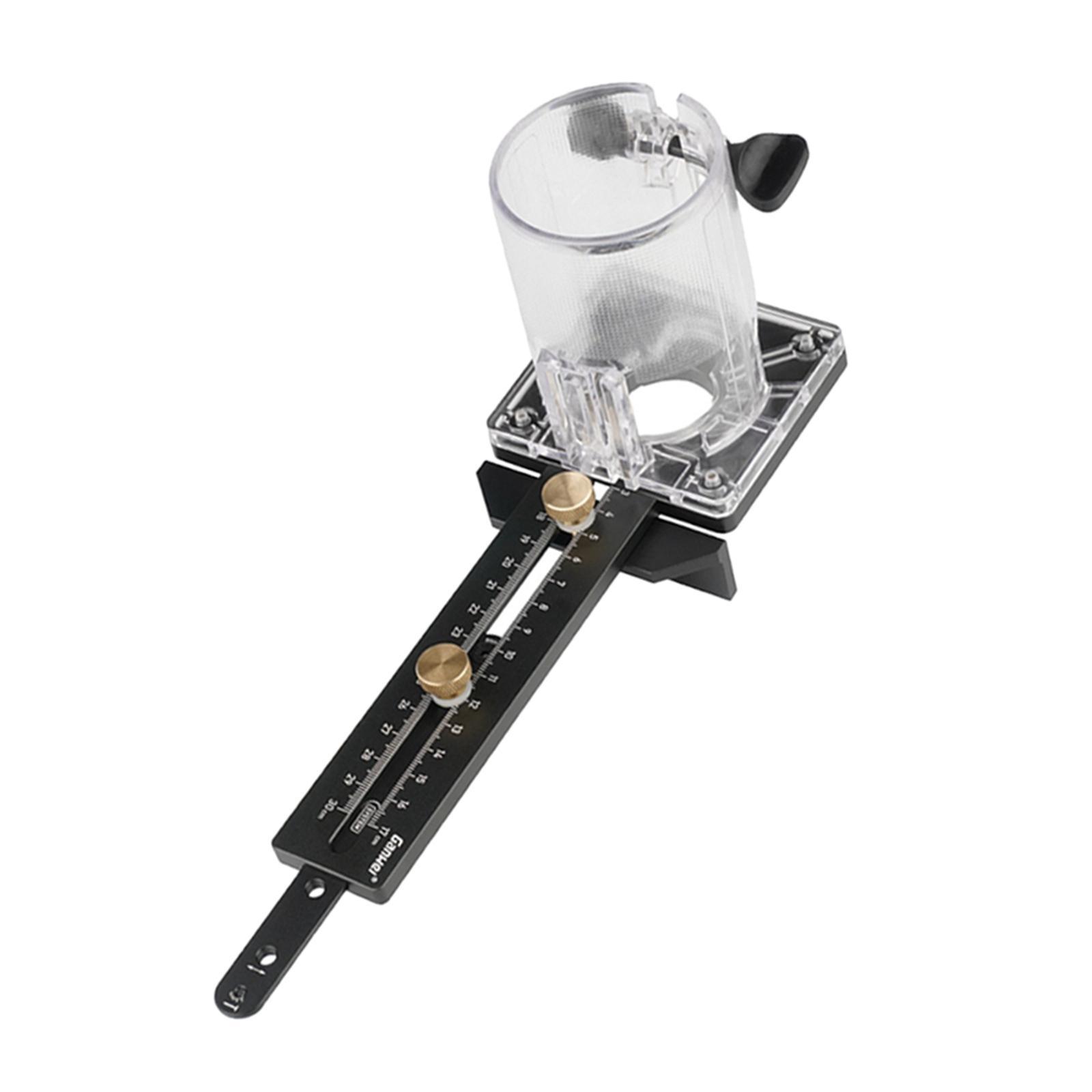 Router Circle Cutter Jig Woodworking Aluminum Wood Trimmer Router Tool for Engraving Routing Electric Hand Trimmer Edging Projects Slotting