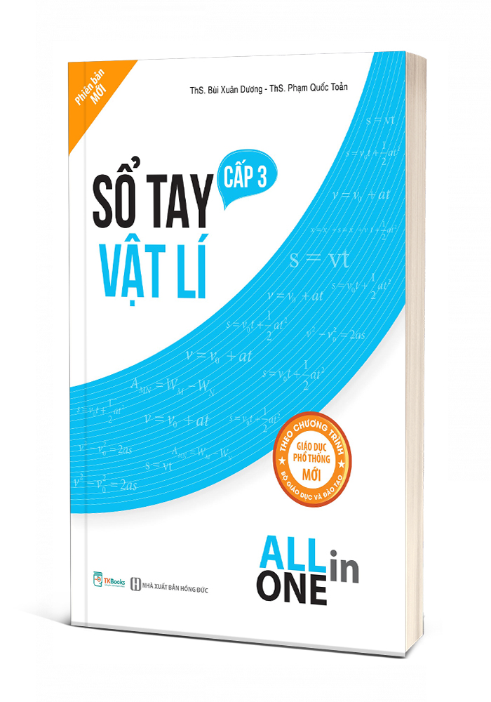 Sách All In One - Sổ Tay Vật Lý Cấp 3
