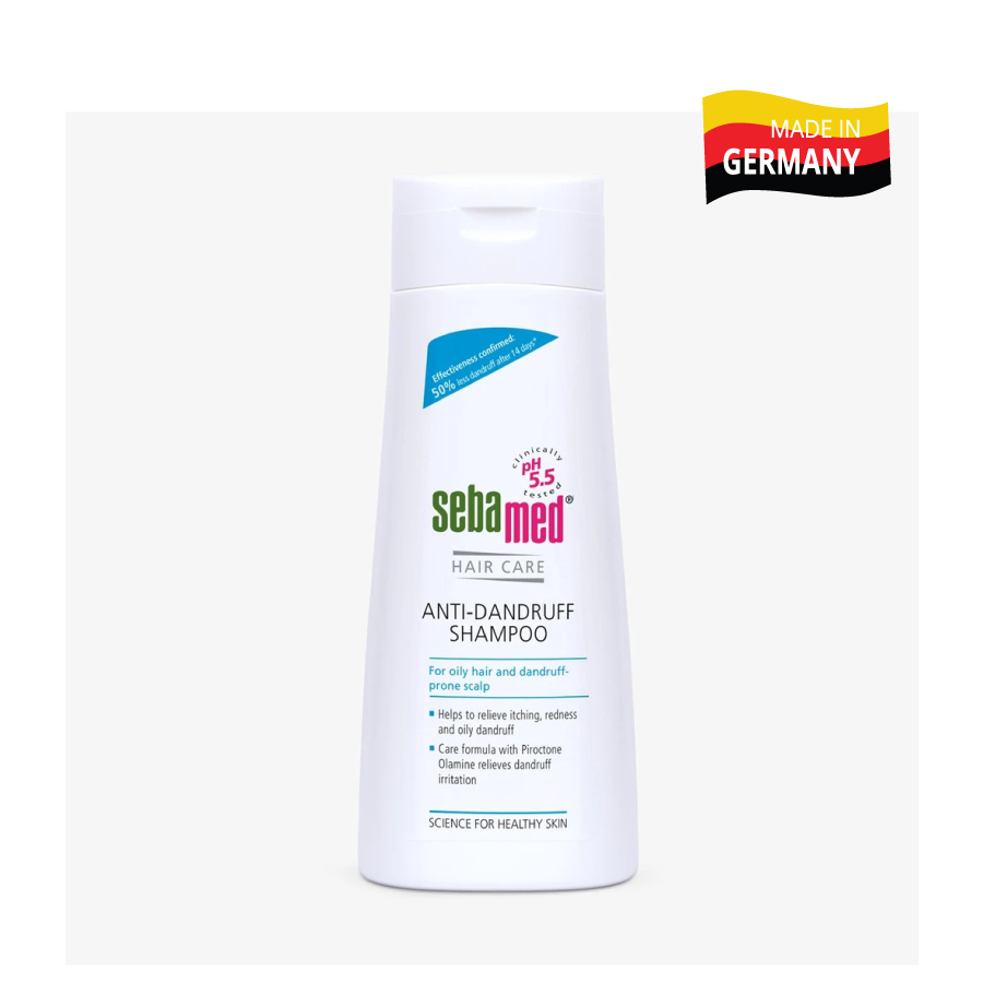 Sebamed  Dầu Gội Làm Sạch Gàu Anti-Dandruff Shampoo PH 5.5 200ml