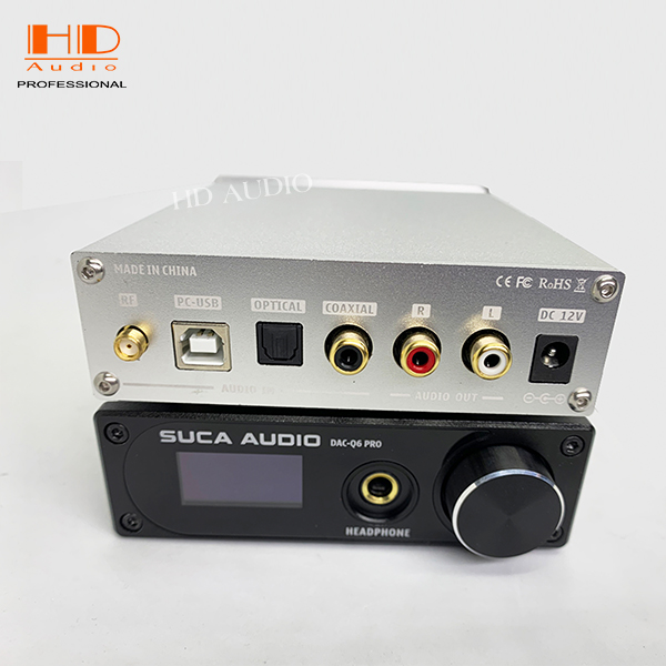 Giải Mã DAC Q6 Pro -SUCA AUDIO/ Giải Mã 32bit/768Khz -DSD512- Hàng Chính Hãng