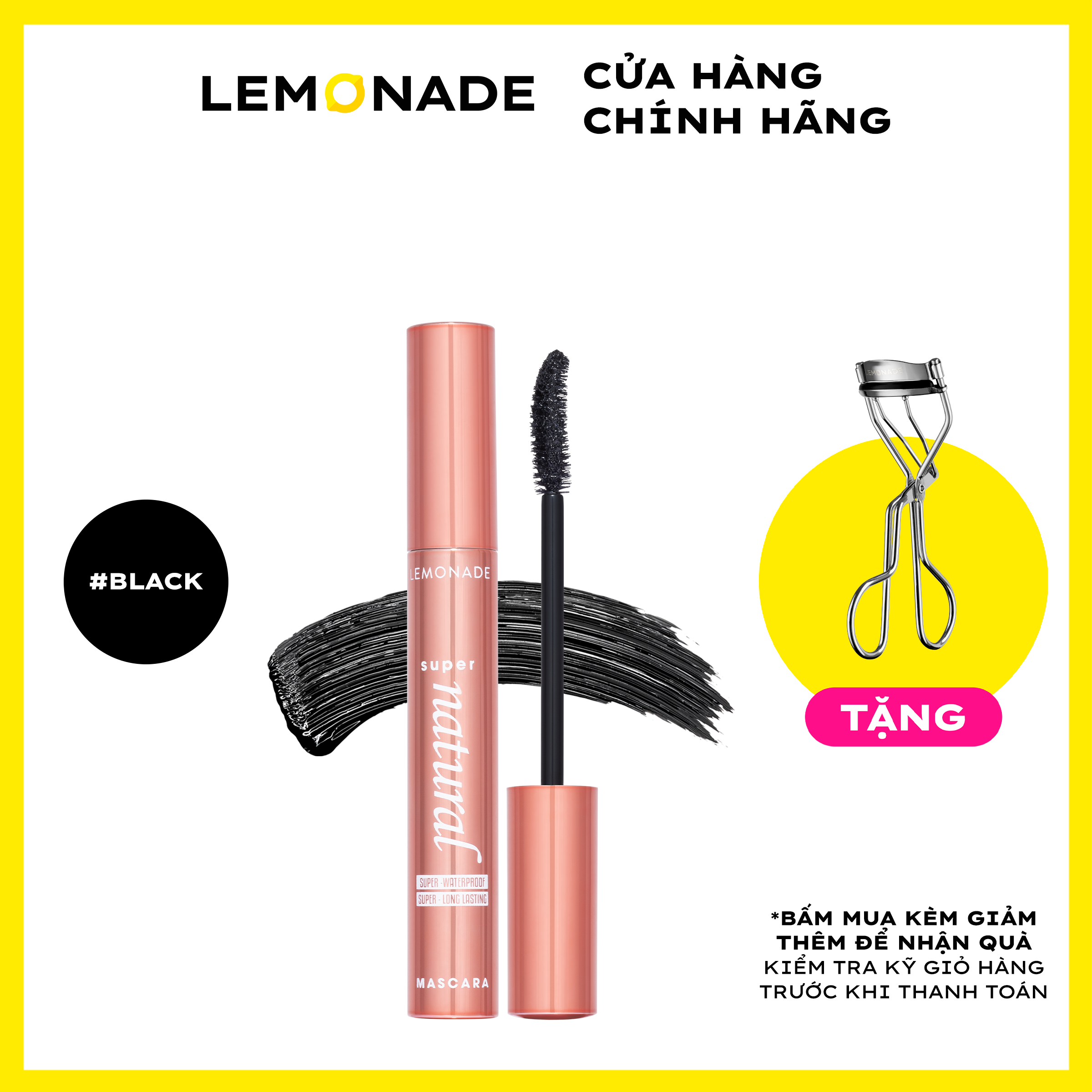 Chuốt mi Lemonade SuperNatural Mascara 7.5g