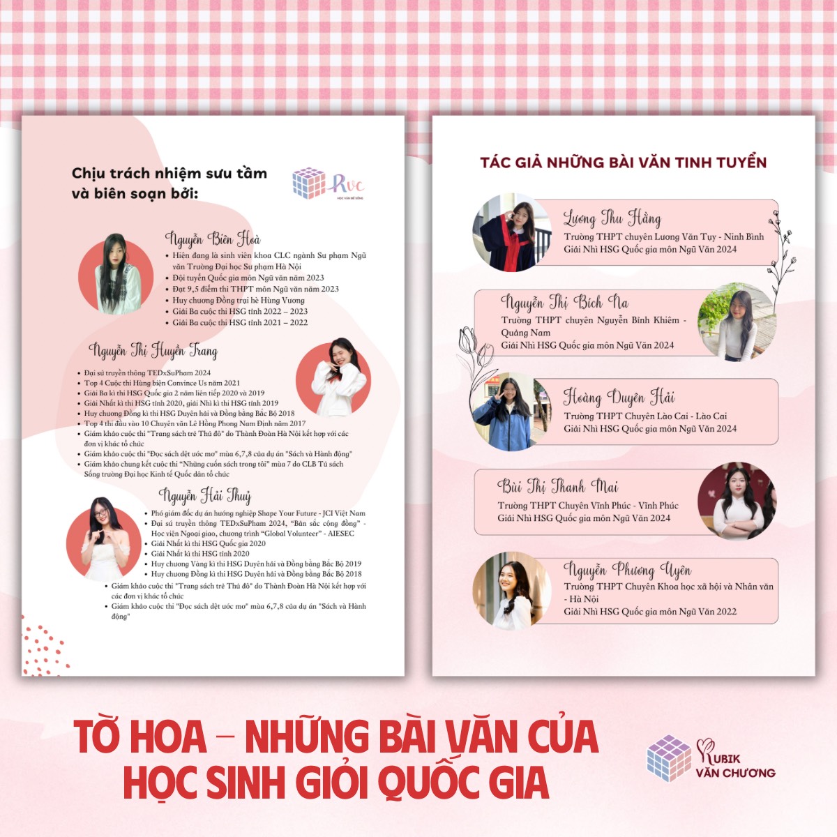 Sách Tờ Hoa - Những Bài Văn Của Học Sinh Giỏi Quốc Gia