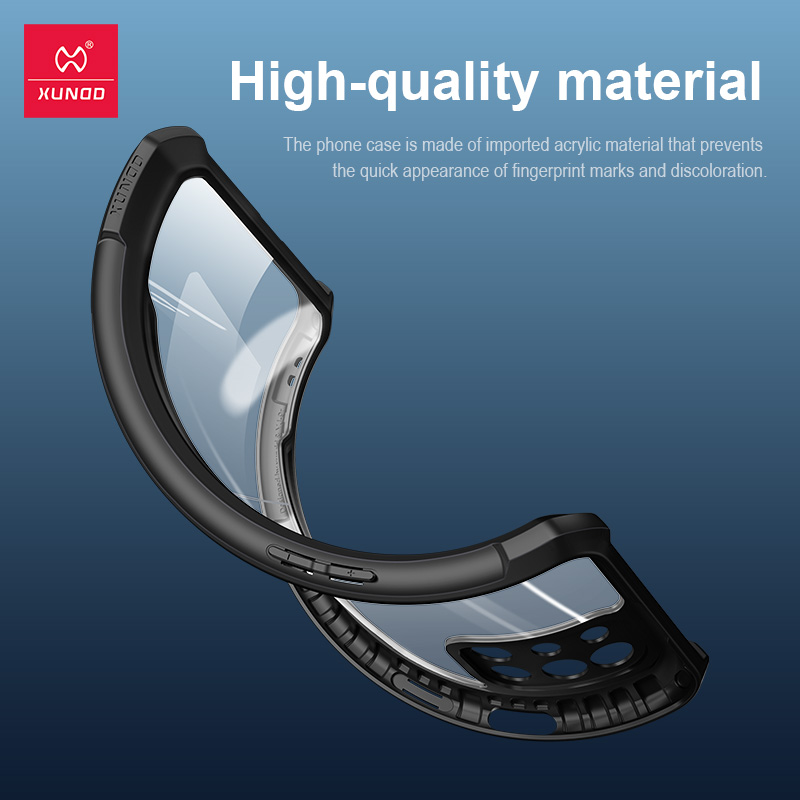 Ốp lưng dành cho Oneplus 9R trong suốt chống sốc XUNDD, chống va đập, bảo vệ camera, siêu bền bỉ - Hàng nhập khẩu