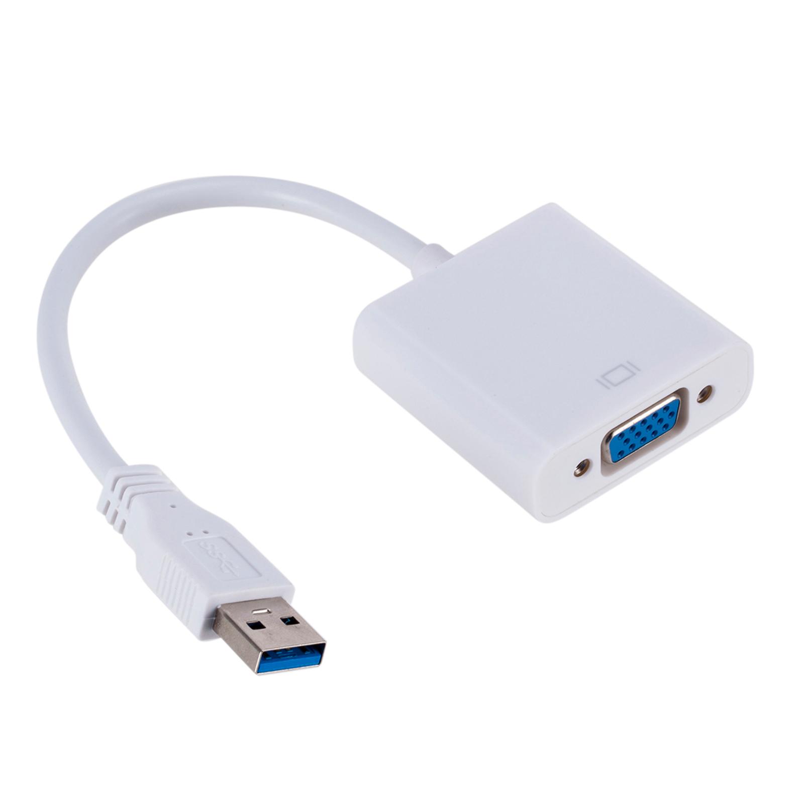Bộ chuyển đổi USB3.0 sang VGA cho máy tính PC laptop