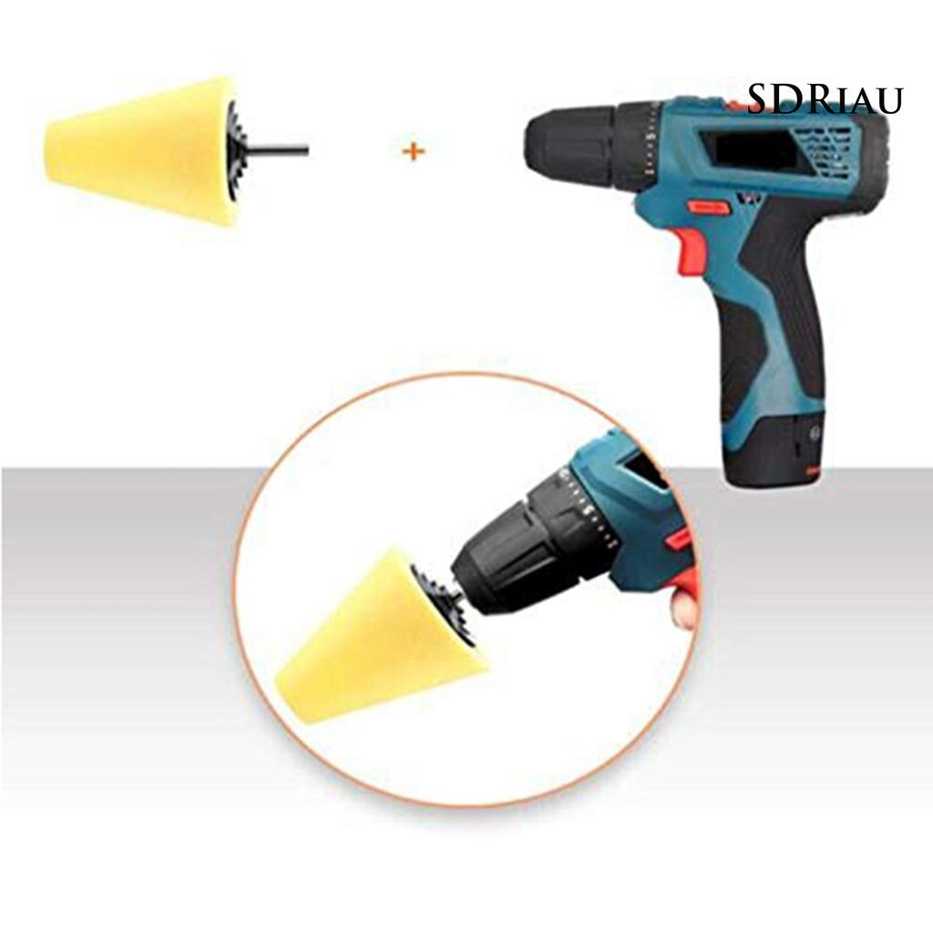 Set 3 / 4 / 5 / 6 Miếng Mút Đánh Bóng Xe Hơi Nhiều Màu Sắc