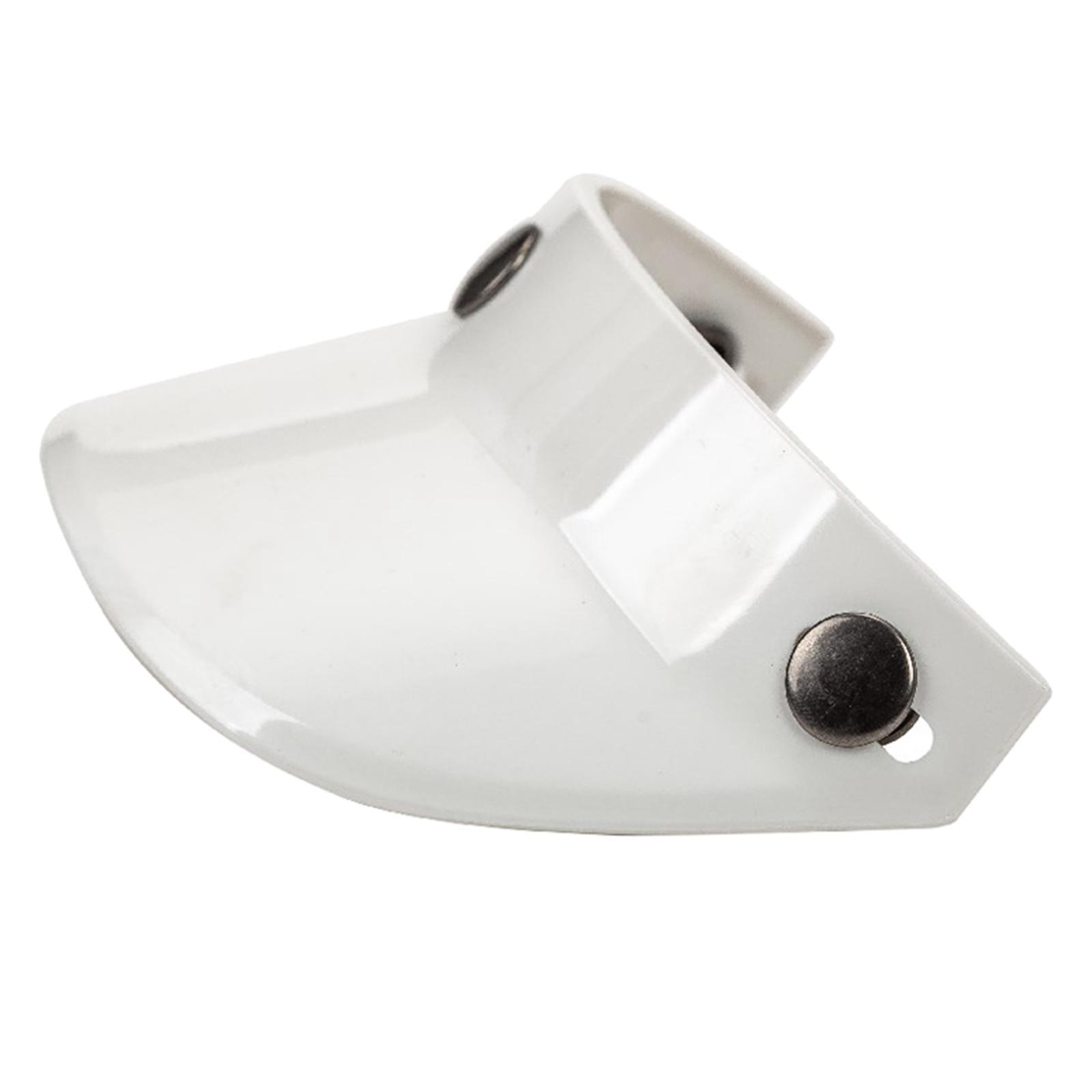 2x Motorcycles Peak Open Face Shade Protector