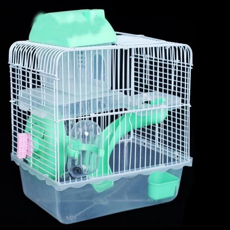 Lồng nuôi hamster hoàng tử 2 tầng nhiều màu sắc cho bạn tha hồ lựa chọn