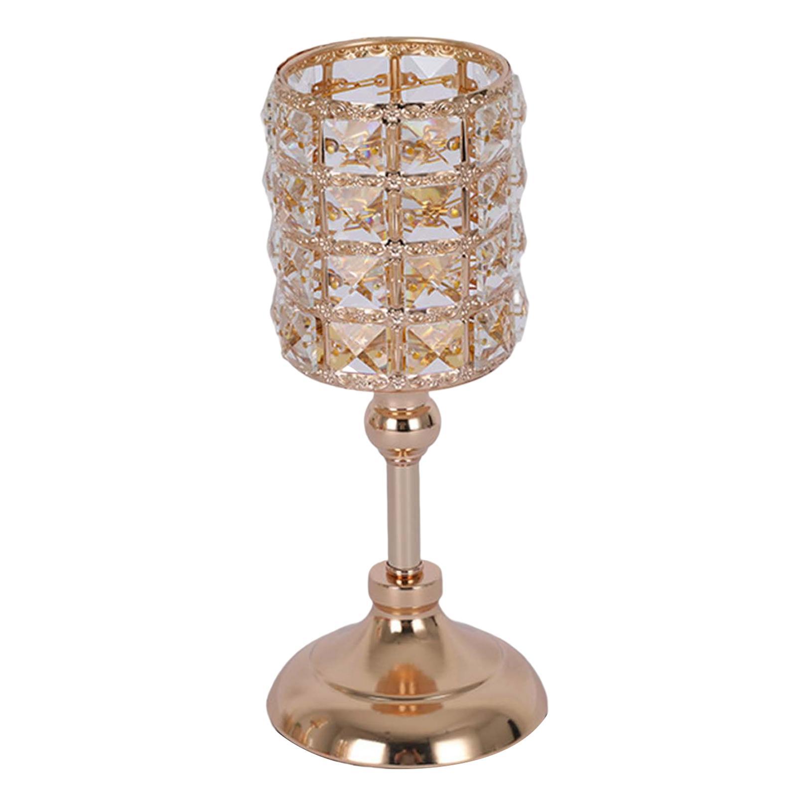 Candle Holder Candlestick Stand Tealight Holder for Wedding Holiday Party Ornament