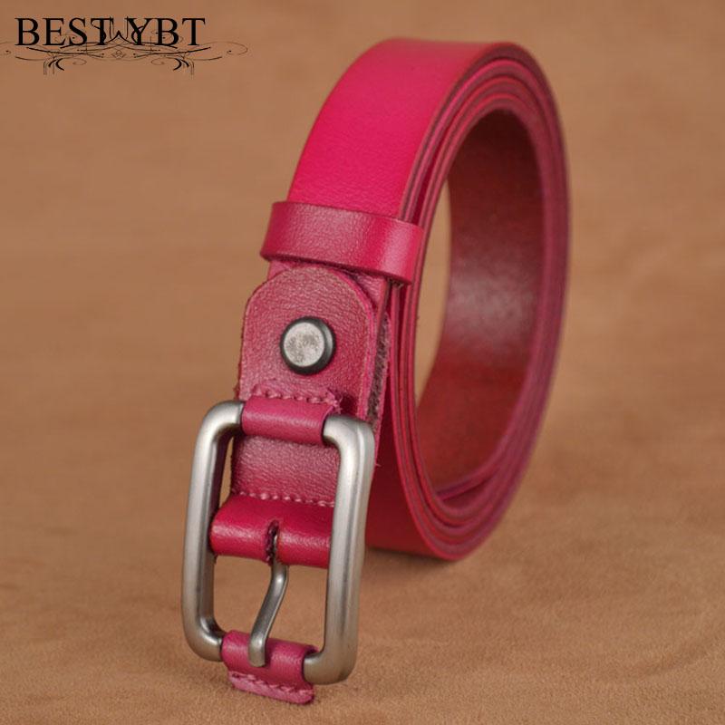 Tốt Nhất YBT Bé Trai Dây Da Bé Trai Học Sinh Khóa Hợp Kim Dây Giả Jean Dây Da Dây Đeo Khóa Pin Thanh Thiếu Niên Trẻ Em Trẻ Em dây