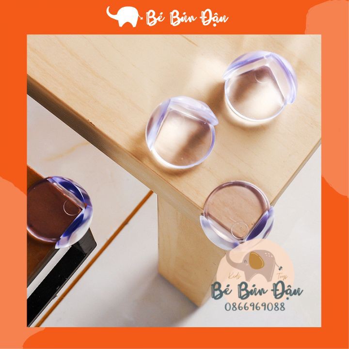 Set 4 Miếng Bọc Góc Cạnh Bàn Bảo Vệ An Toàn Cho Bé