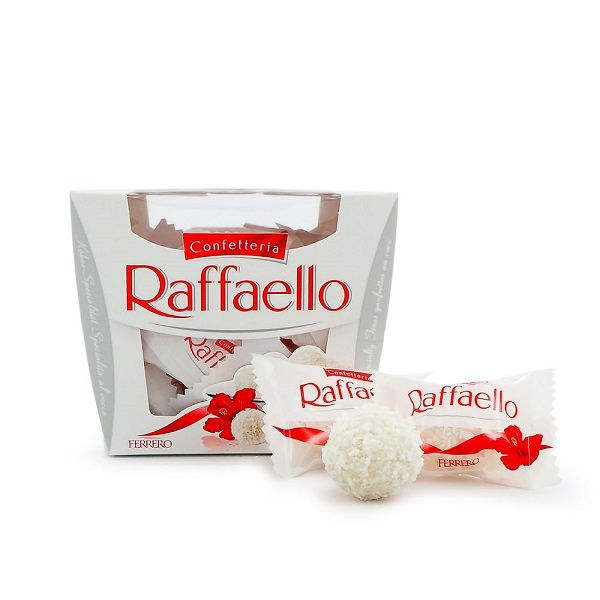 Kẹo socola phủ dừa Ferrero Confetteria Raffaello 15 viên 150g