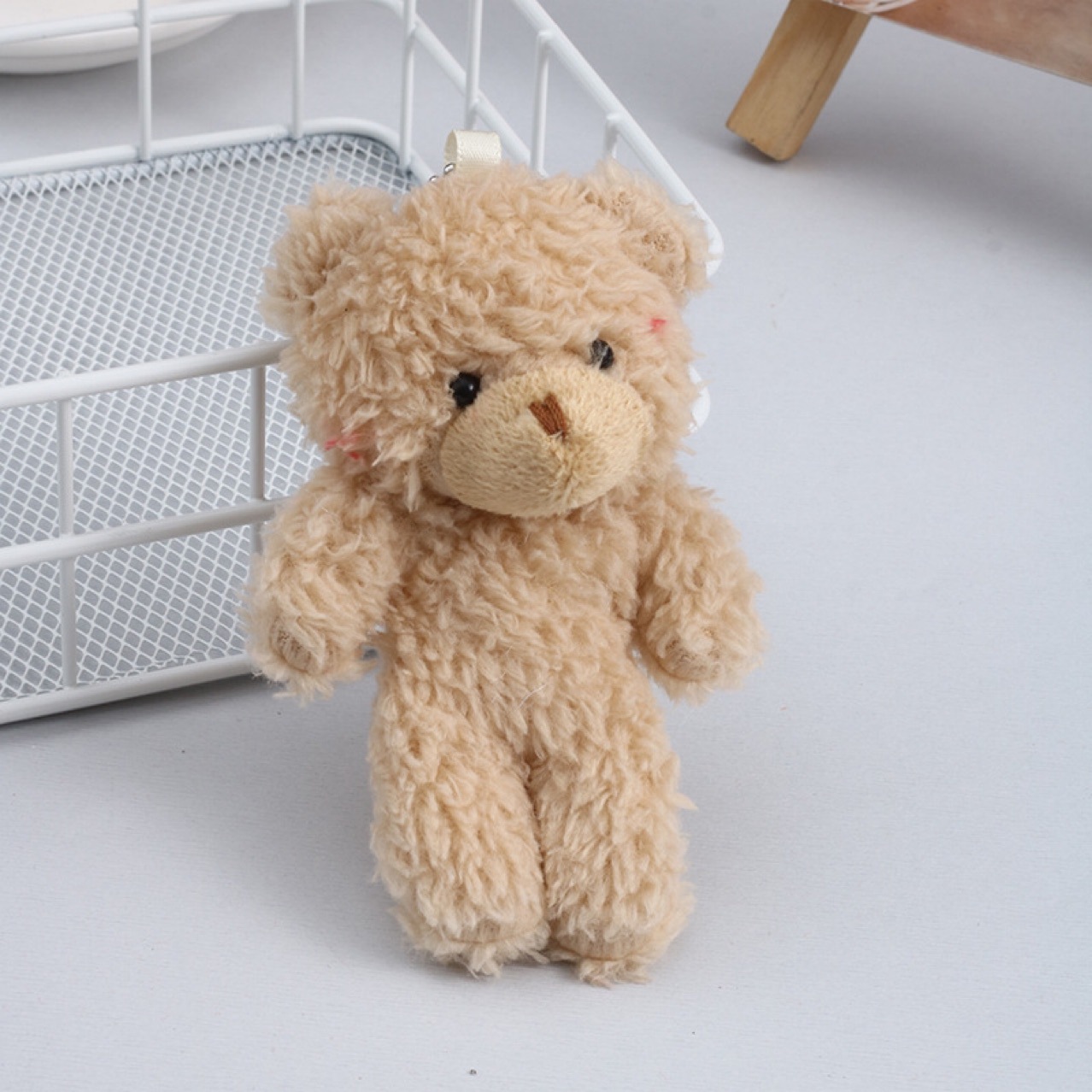 Móc khoá gấu bông cute dễ thương giá rẻ đẹp treo balo túi xách làm quà tặng