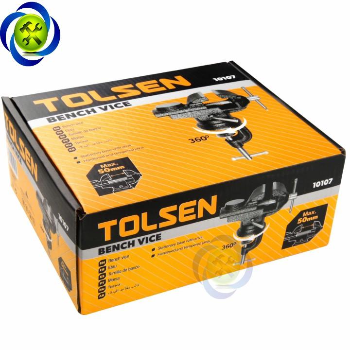 Êtô kẹp bàn đế xoay Tolsen 10107