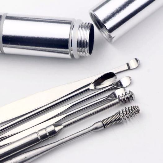 Bộ dụng cụ vệ sinh tai 6 món cao cấp HBH
