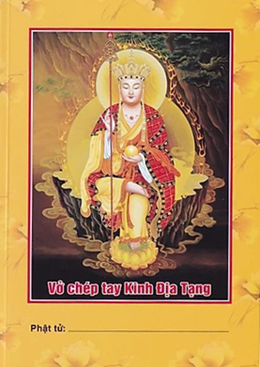 Vở Chép Tay Kinh Địa Tạng_QB