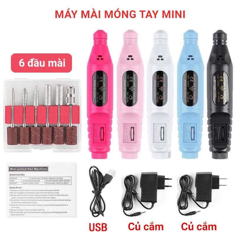 Máy Mài Mini , Máy Mài Móng Cầm Tay Nail có điều chỉnh tốc độ mài chuyên dụng cho dân làm nail