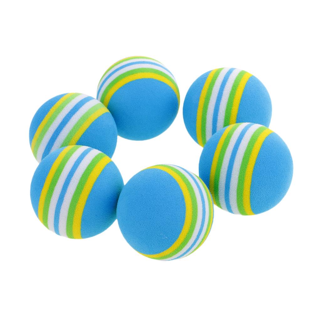 6 Pieces Golf Balls Professional Training Ball Golf Accessory