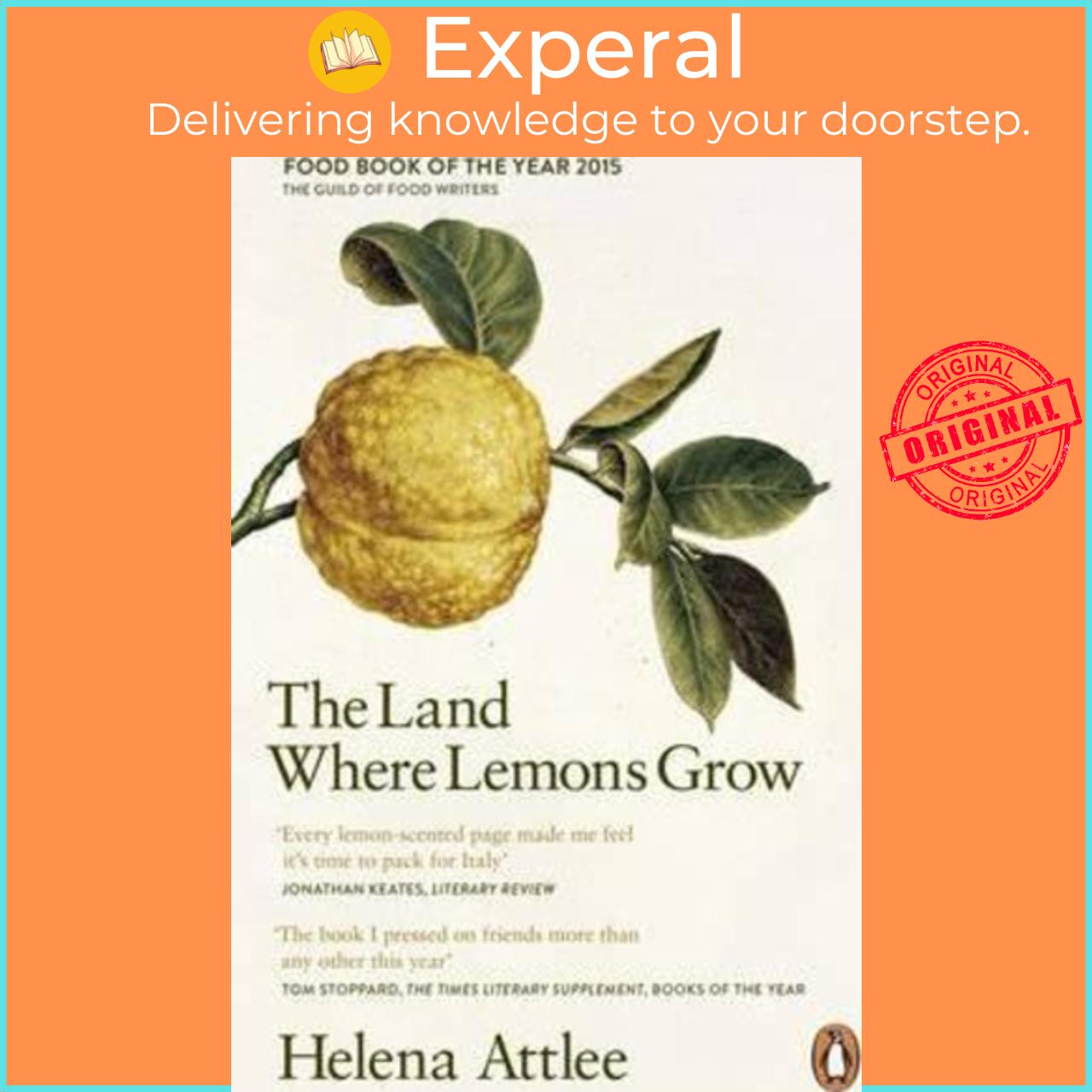 Sách - The Land Where Lemons Grow : The Story of Italy and its Citrus Fruit by Helena Attlee (UK edition, paperback)