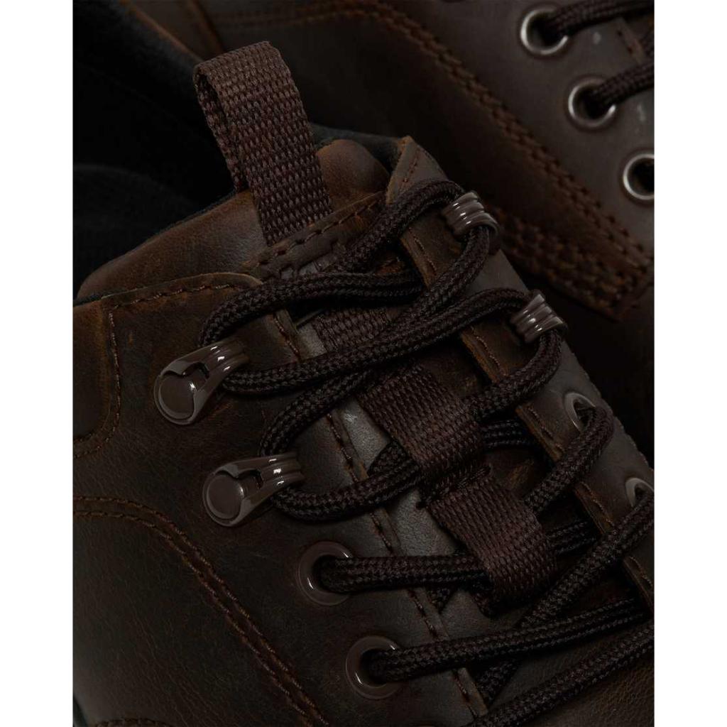 Giày Dr. Martens Hoàng Phúc Reeder Crazy Horse Leather Utility Shoes Màu Nâu Lịch Lãm