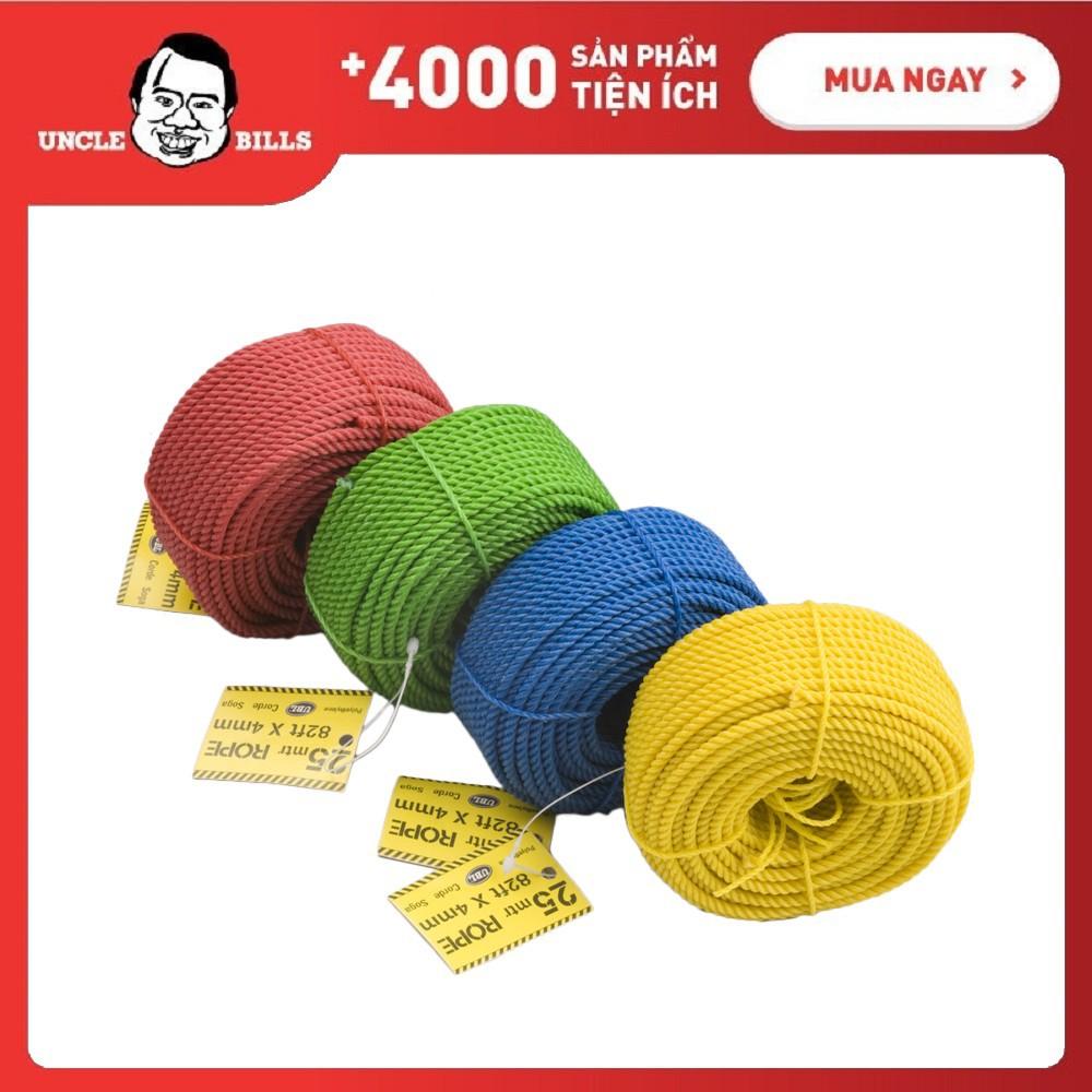 Cuộn dây thừng 4mm dài 25m Uncle Bills HY0001