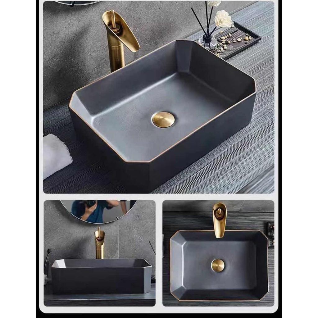 Chậu sứ mỹ thuật - Lavabo đặt bàn mỹ nghệ