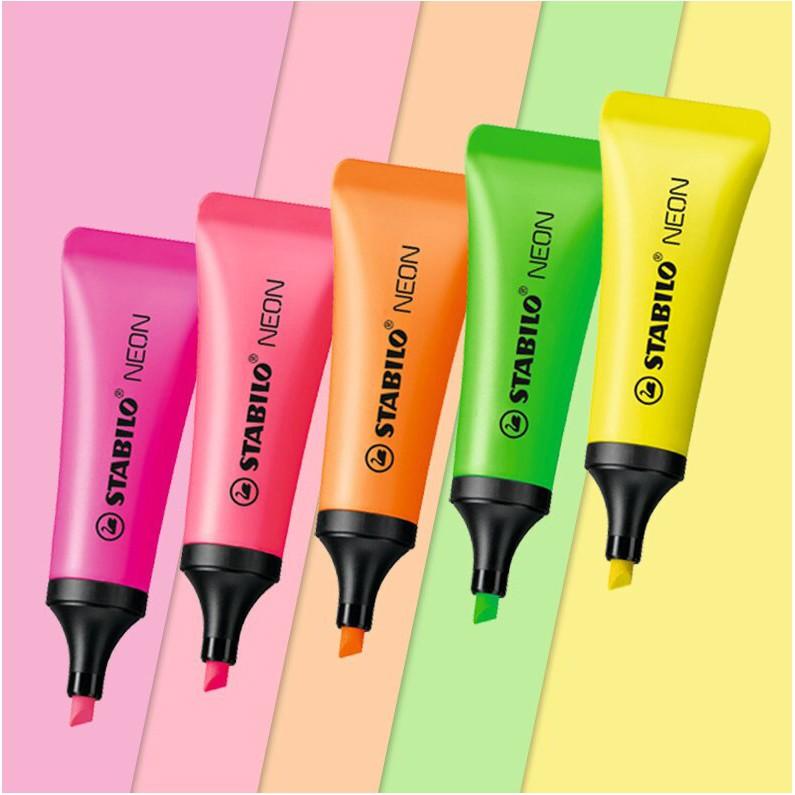 Bút dạ quang đánh dấu Stabilo Neon Highlighter HL72 - Hàng Chính Hãng