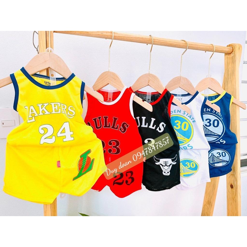 Set ba lỗ bé trai ,set cộc bé trai, ba lỗ bé gái , combo 5 bộ 3-14kg