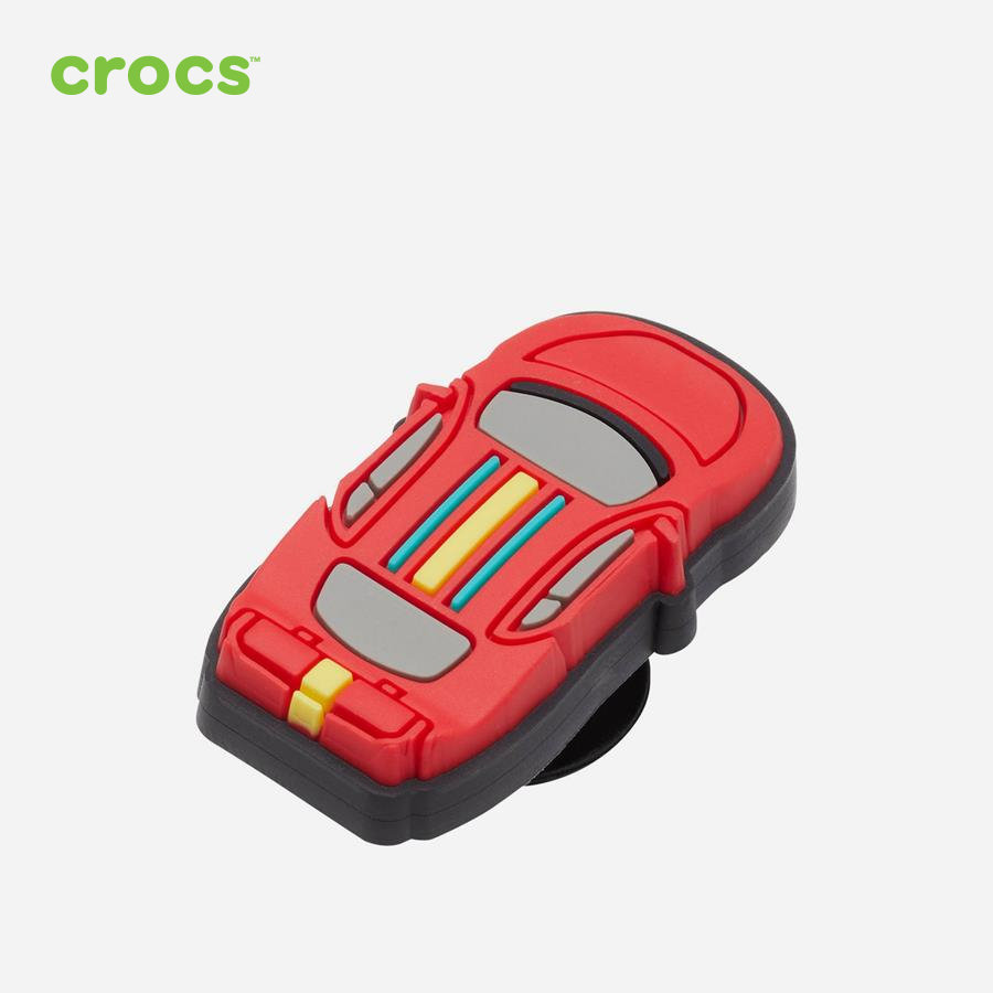 Huy hiệu jibbitz unisex Crocs Red Racecar 1 Pcs - 10009846