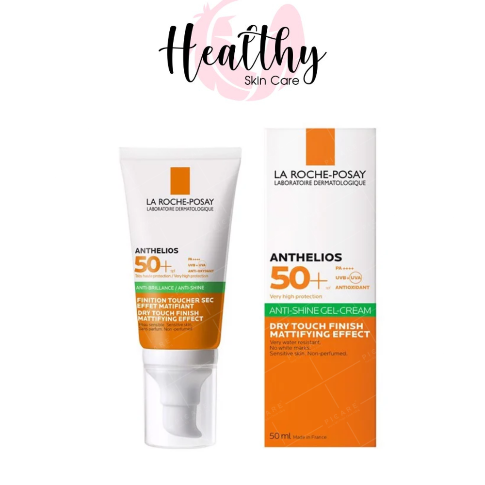 Kem Chống Nắng Không Màu Kiểm Soát Dầu La Roche-Posay Anthelios XL Dry Touch Gel-Cream SPF 50+ UVB &amp; UVA (50ml)