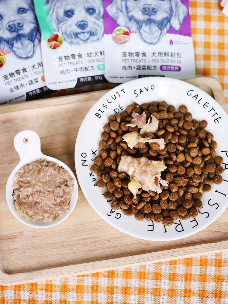 PATE CHO CHÓ WANPY GÓI 80G CHÍNH HÃNG