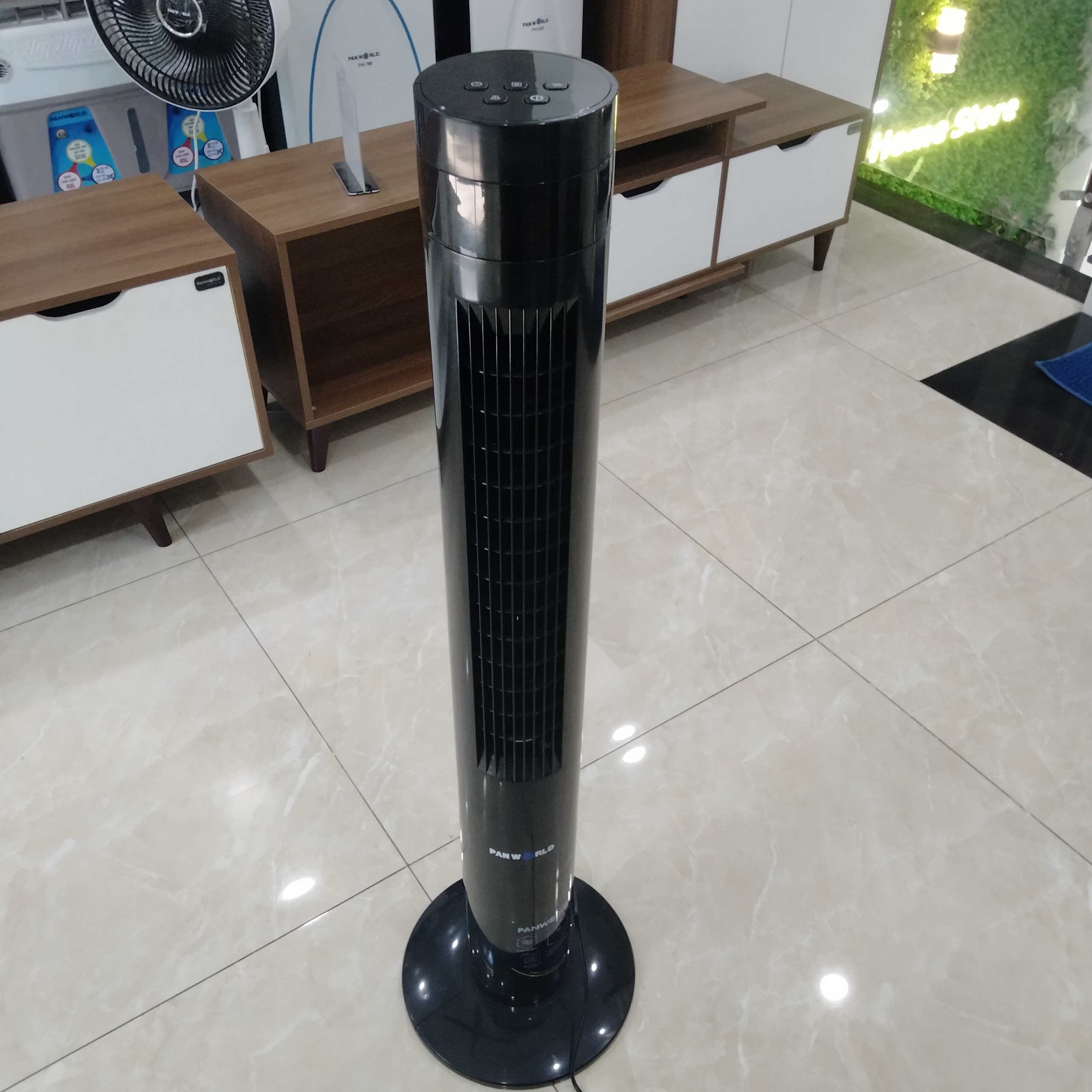 Quạt tháp không cánh Panworld PW-8207 màu đen - Hàng chính hãng